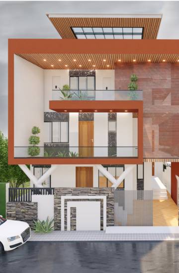 Smart sustainable home design with solar integration