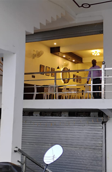 Modern fusion cafe design with vibrant interiors and youth appeal